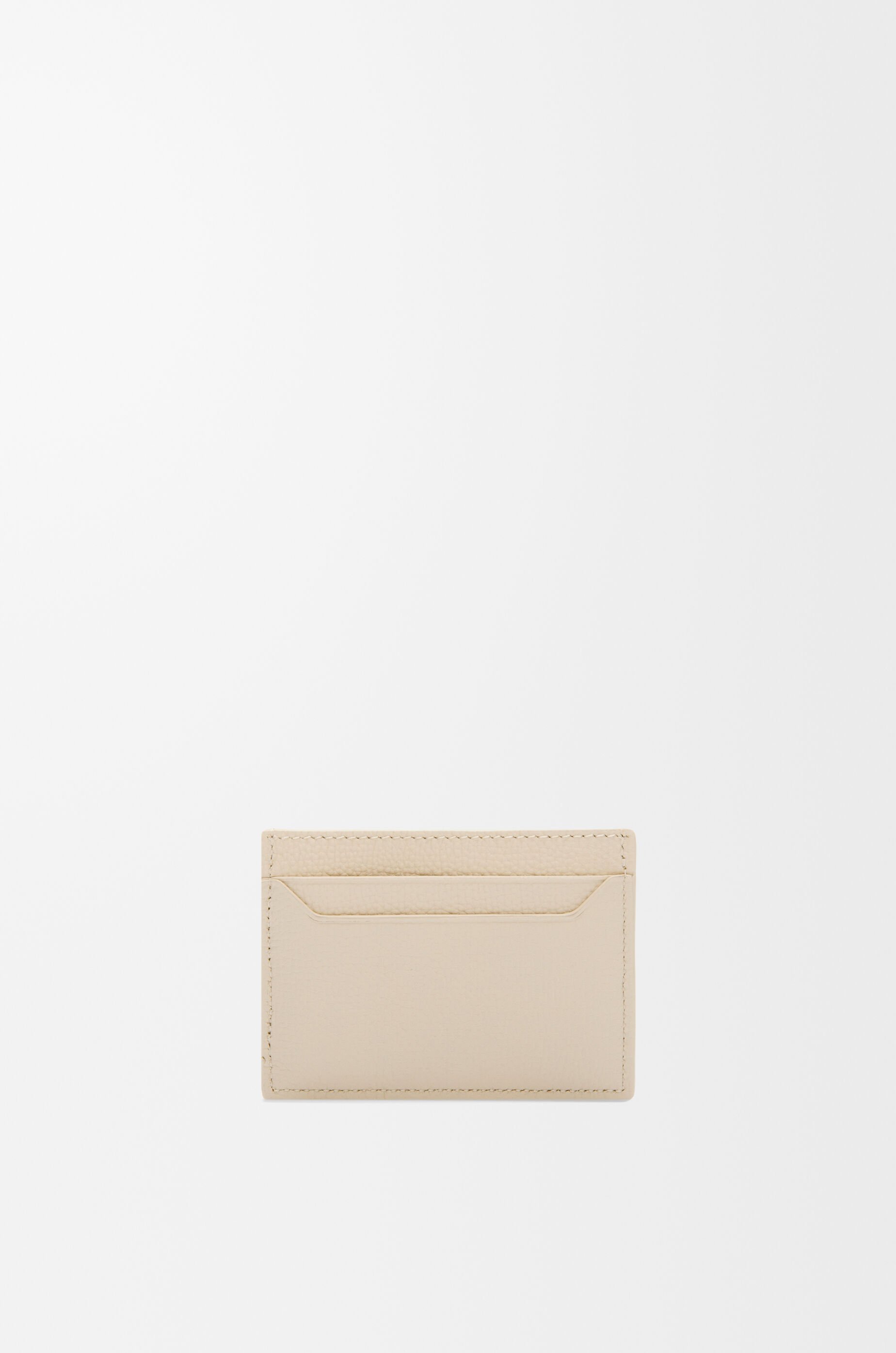 アナグラム プレーン カードホルダー（ペブルグレインカーフ） グレー