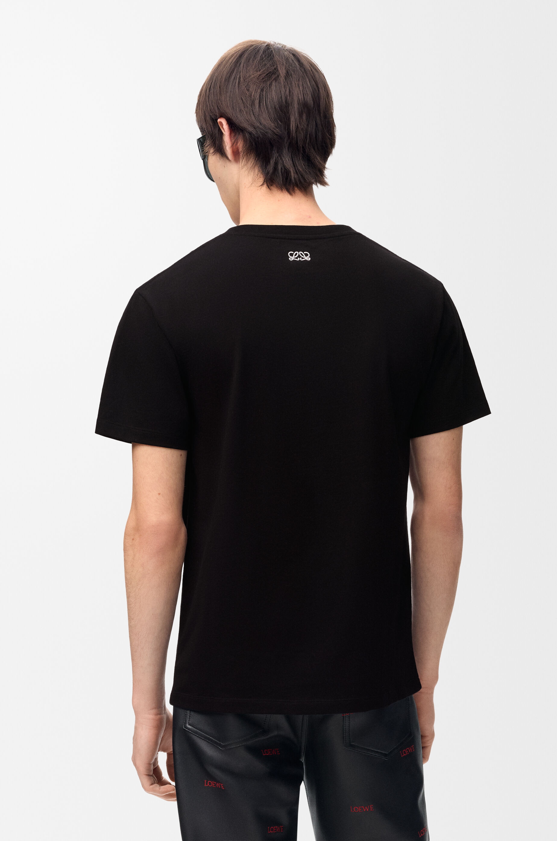 レギュラーフィット Tシャツ（コットン） ブラック - ロエベ 日本 公式