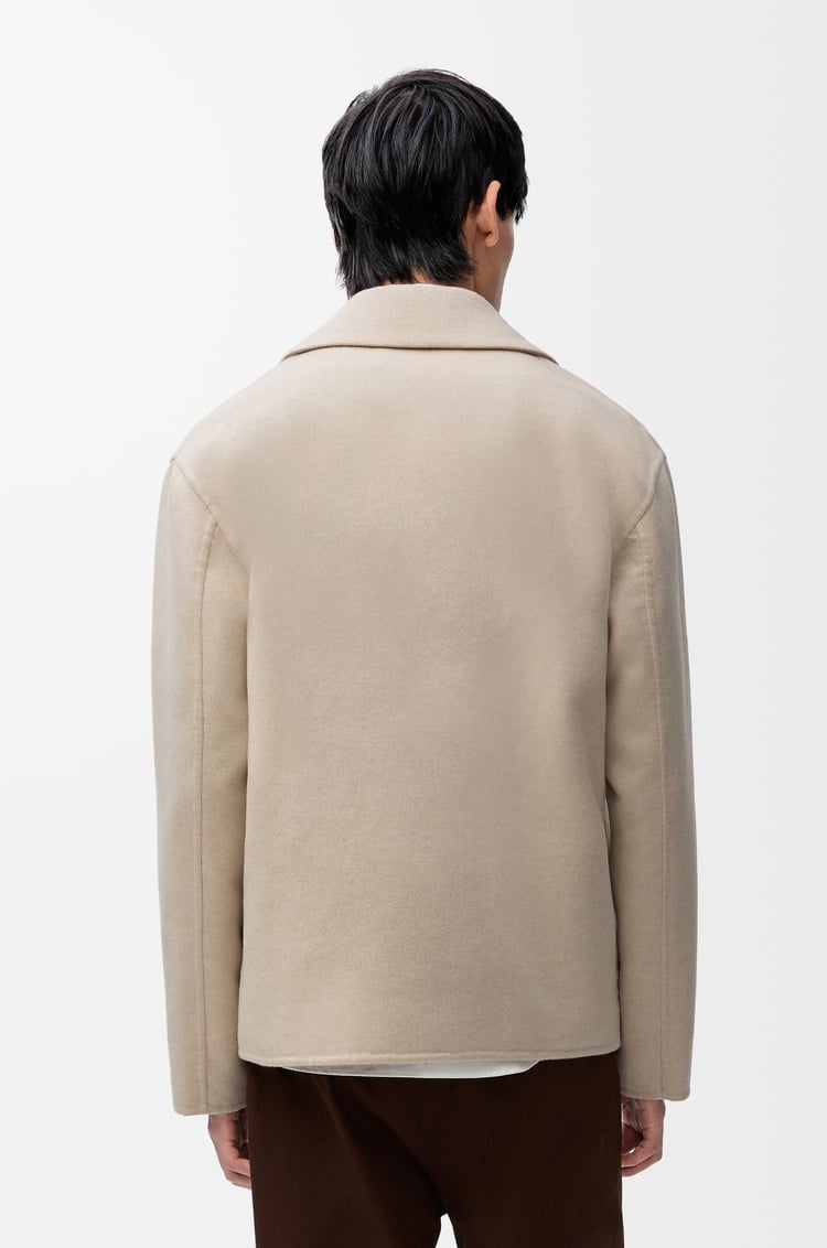 LOEWE ワークウェア ジャケット（ウール&カシミヤ） ライトベージュメランジェ
