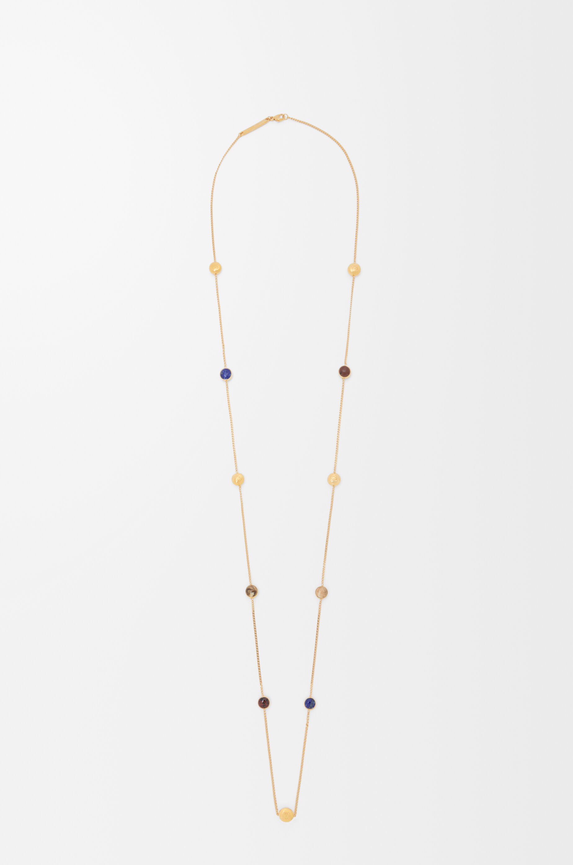 アナグラム ペブル ネックレス ゴールド - LOEWE