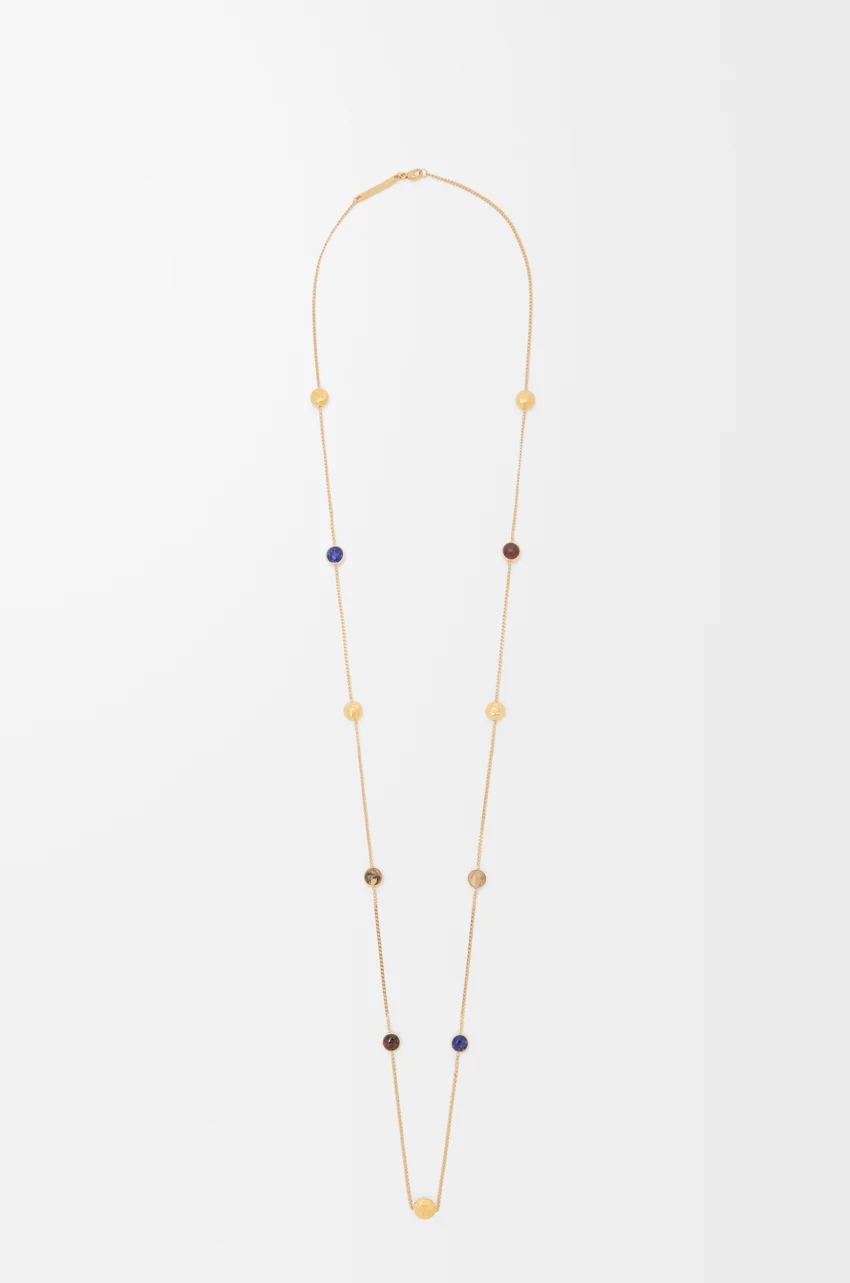 Anagram Pebble necklace