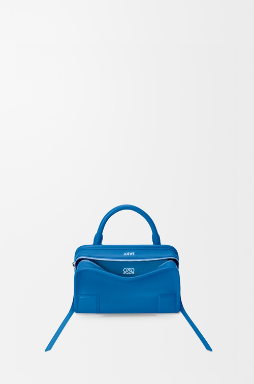 LOEWE Mini Amazona 180 bag in soft calfskin Royal Azur
