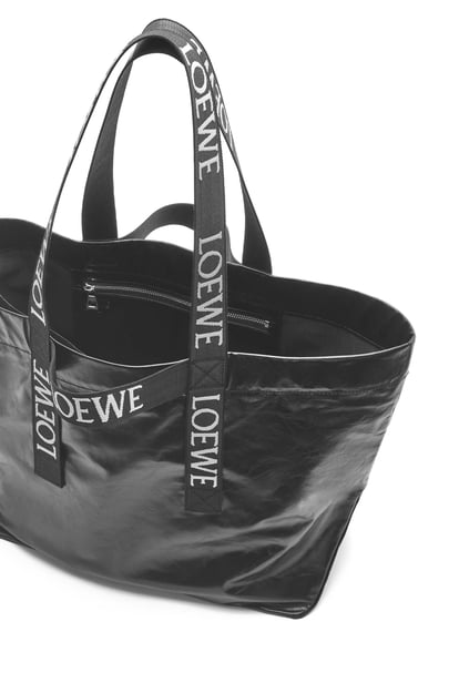 LOEWE Fold Shopper in paper calfskin 黑色 plp_rd