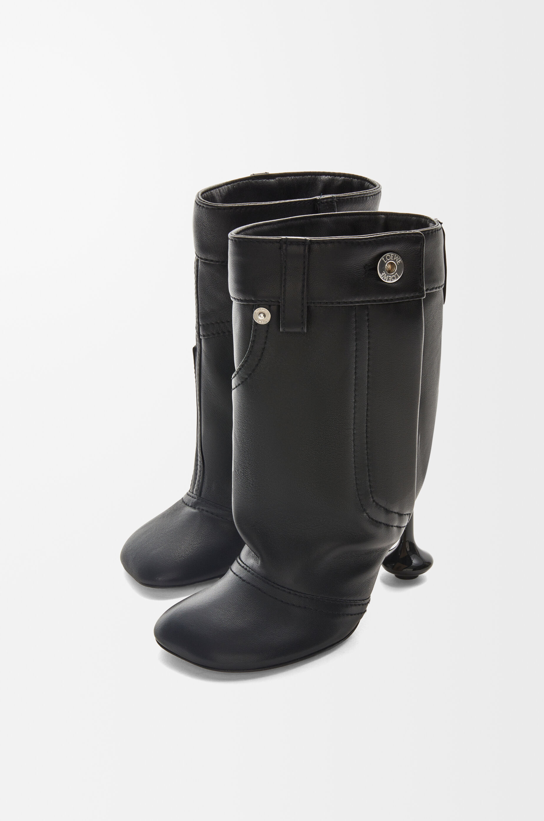 Toy ankle bootie in nappa lambskin Black - LOEWE Toy ankle bootie in nappa lambskin Black - LOEWE