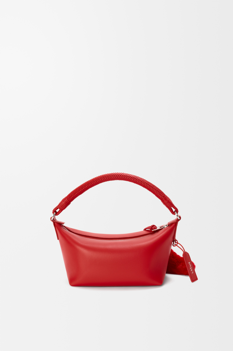 LOEWE Cala mini bag in mellow nappa lambskin Red