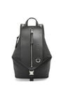 LOEWE Small Convertible backpack in nylon and calfskin Black