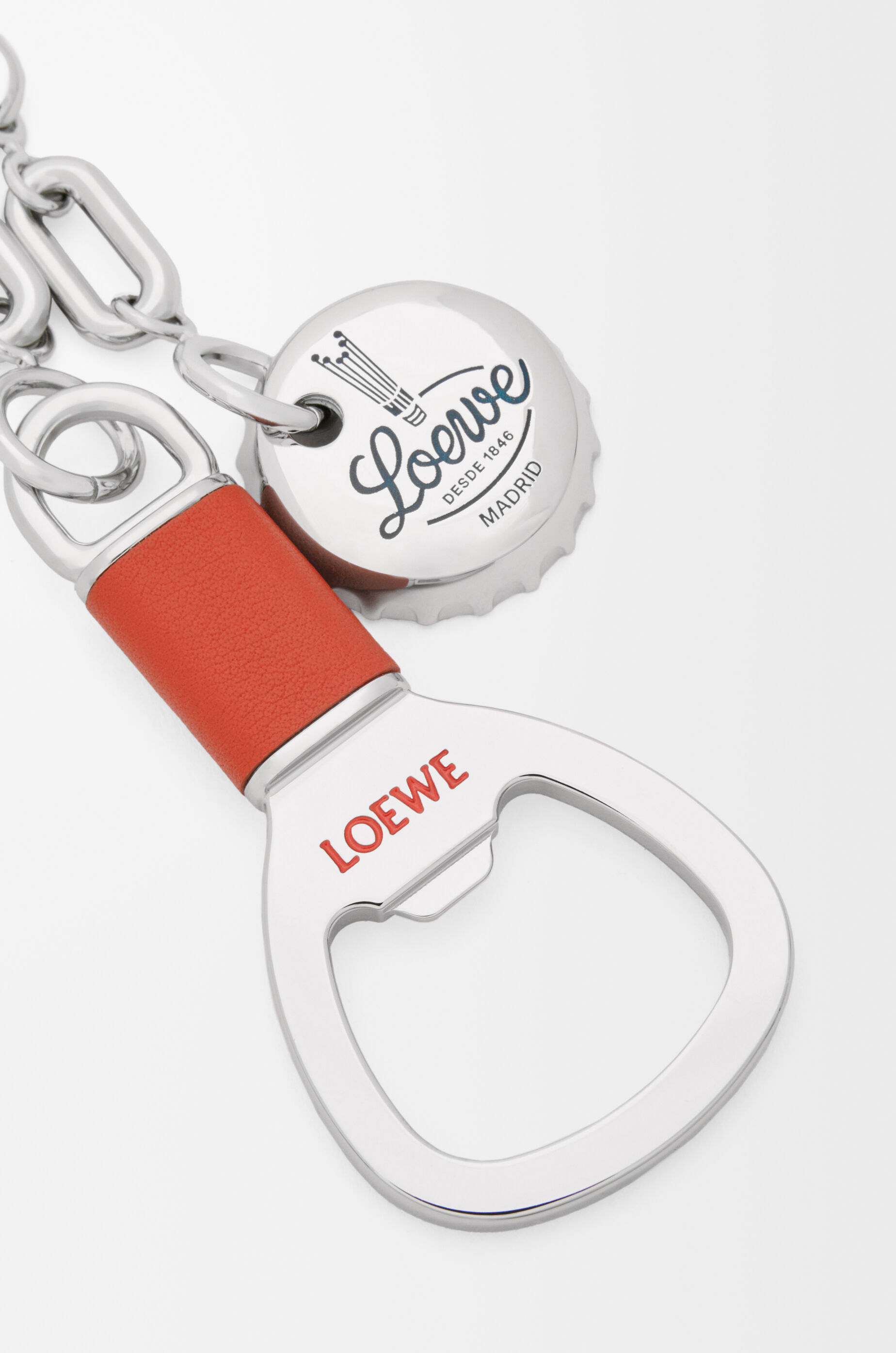 Bottle opener charm Silver - LOEWE USA Official Website