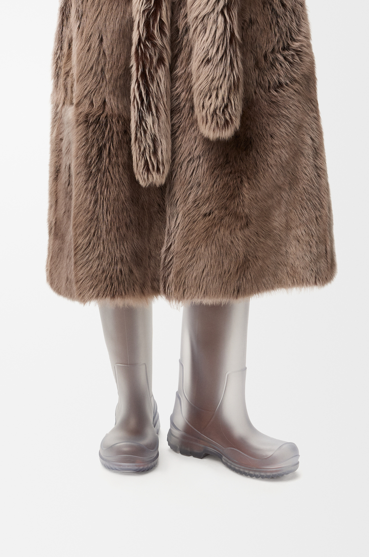 LOEWE Bota Storm en goma Transparente