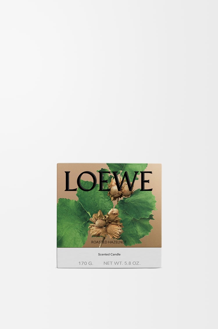 LOEWE Vela pequeña Roasted Hazelnut Negro