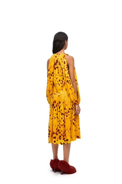 LOEWE Dress in cotton Yellow Gold/Multicolor plp_rd