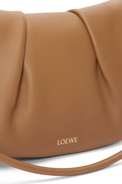 LOEWE Paseo satchel in shiny nappa calfskin Oak plp_rd