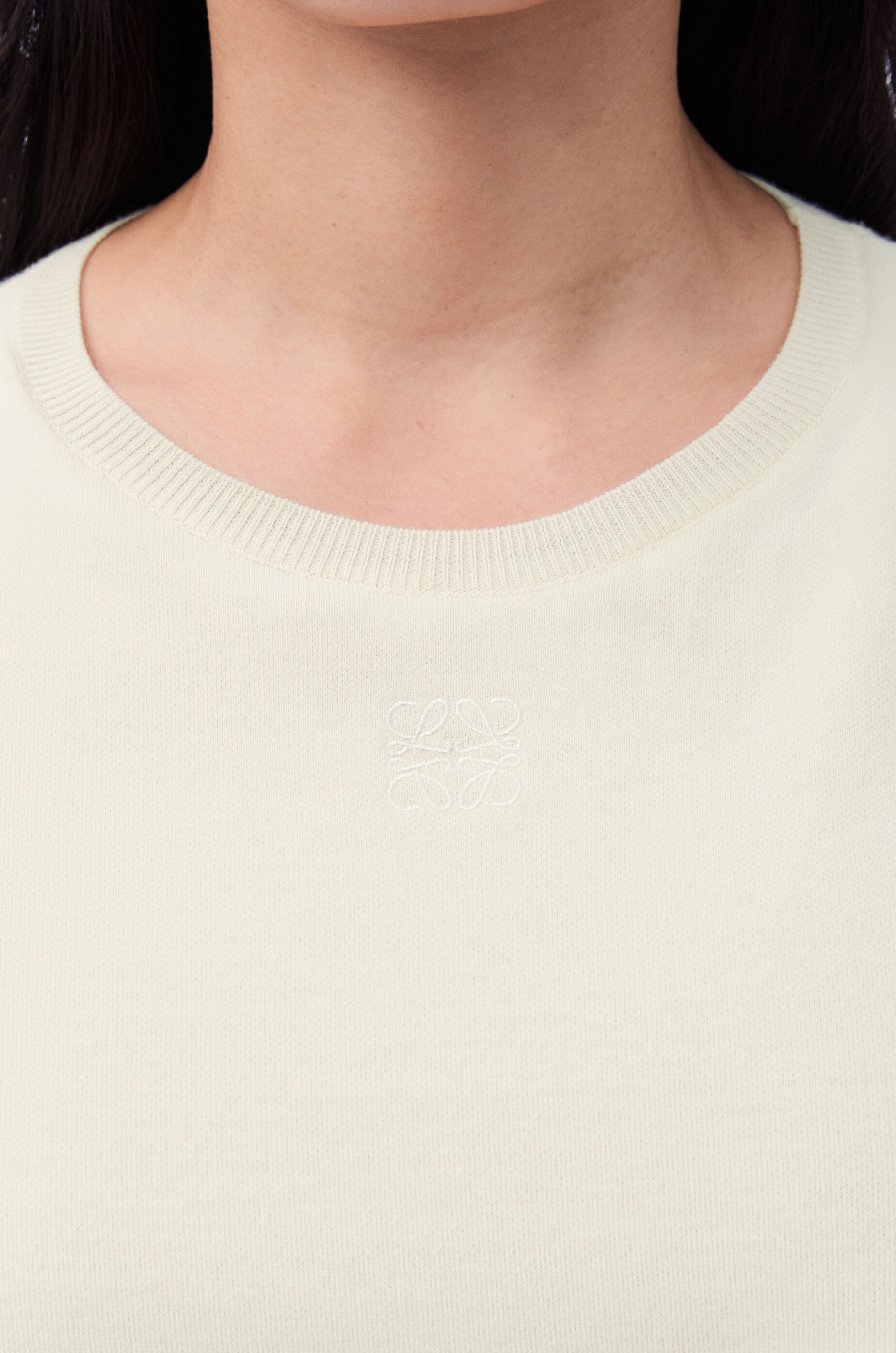 Sleeveless sweater in wool White - LOEWE Sleeveless sweater in wool White - LOEWE