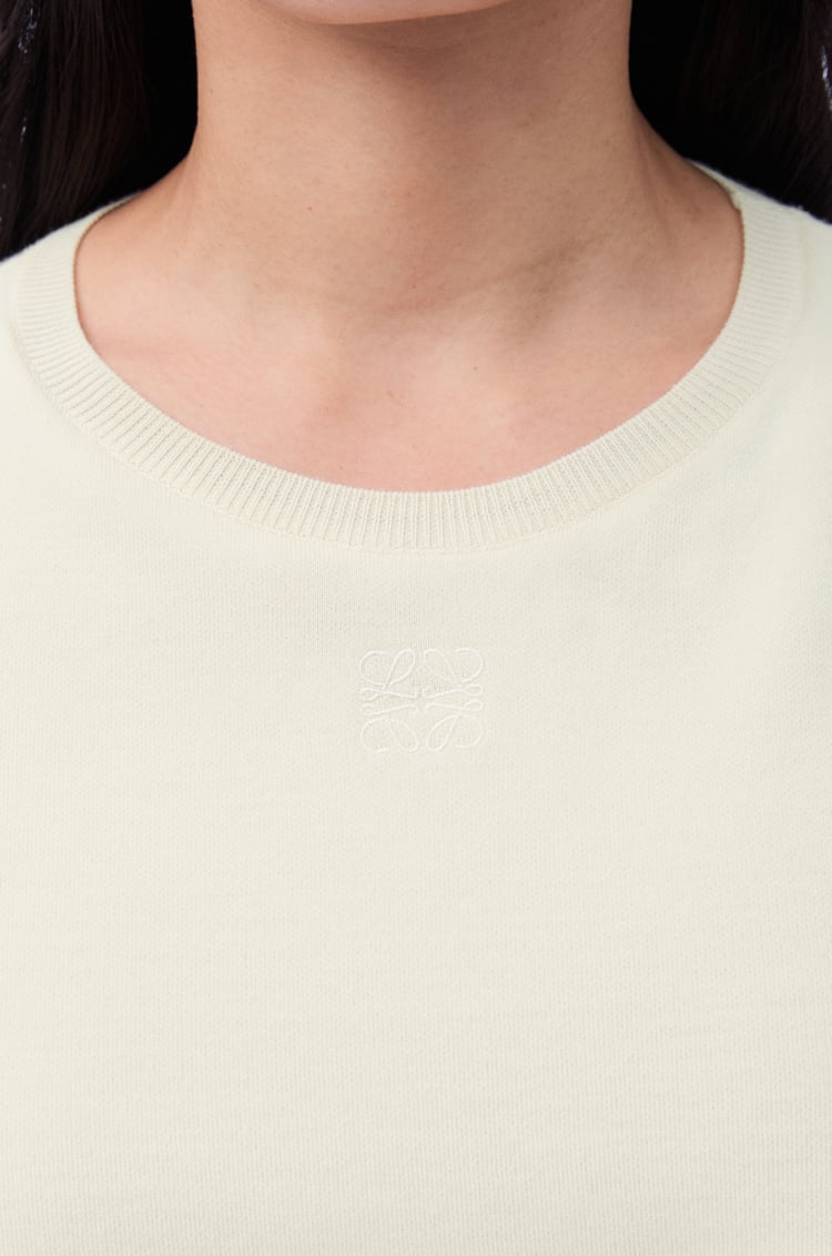 LOEWE Sleeveless sweater in wool White