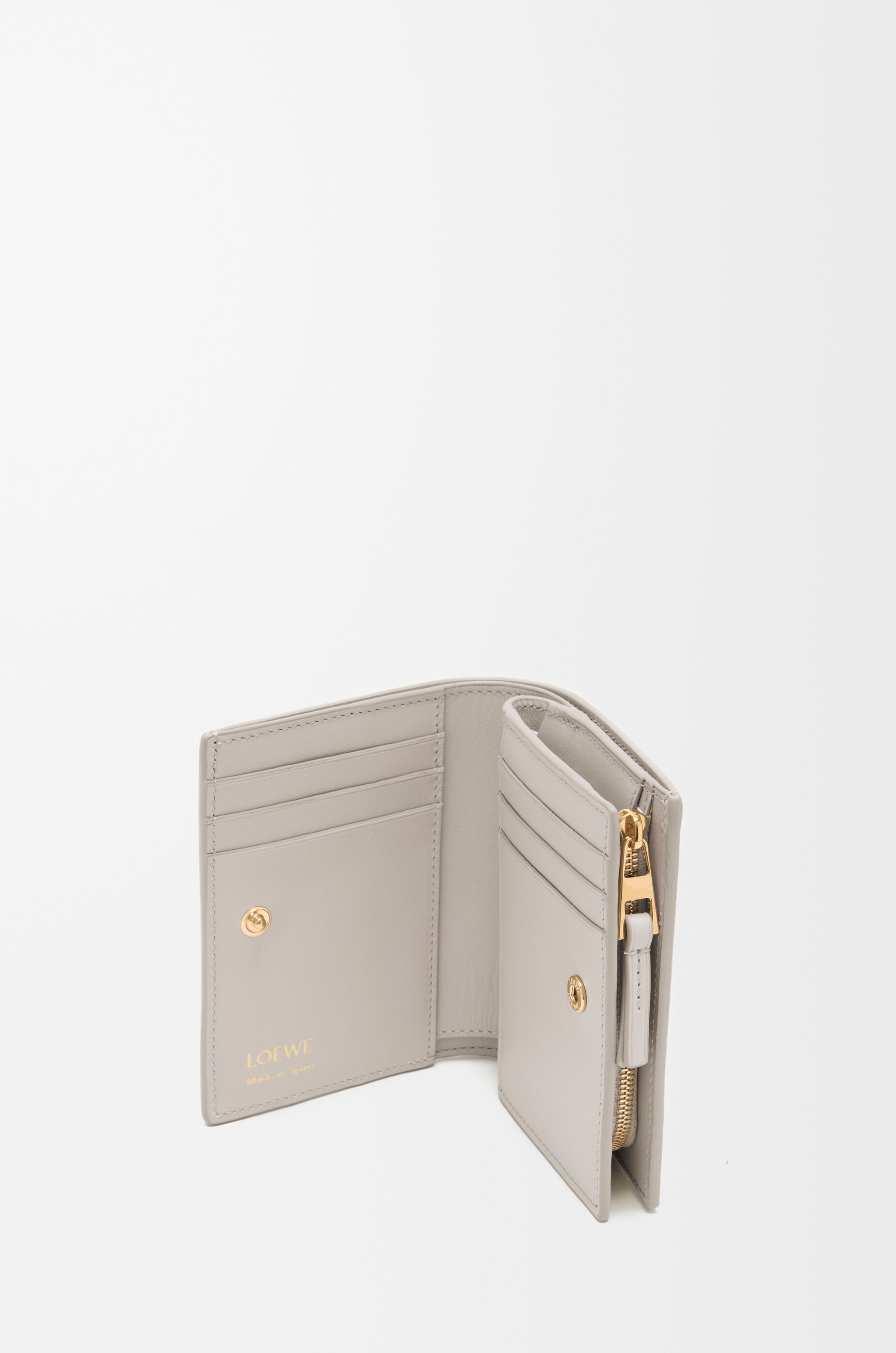 デュエット コンパクトウォレット（スムースカーフ&グレインカーフ