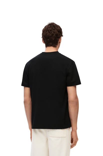 LOEWE Relaxed fit T-shirt in cotton 黑色 plp_rd