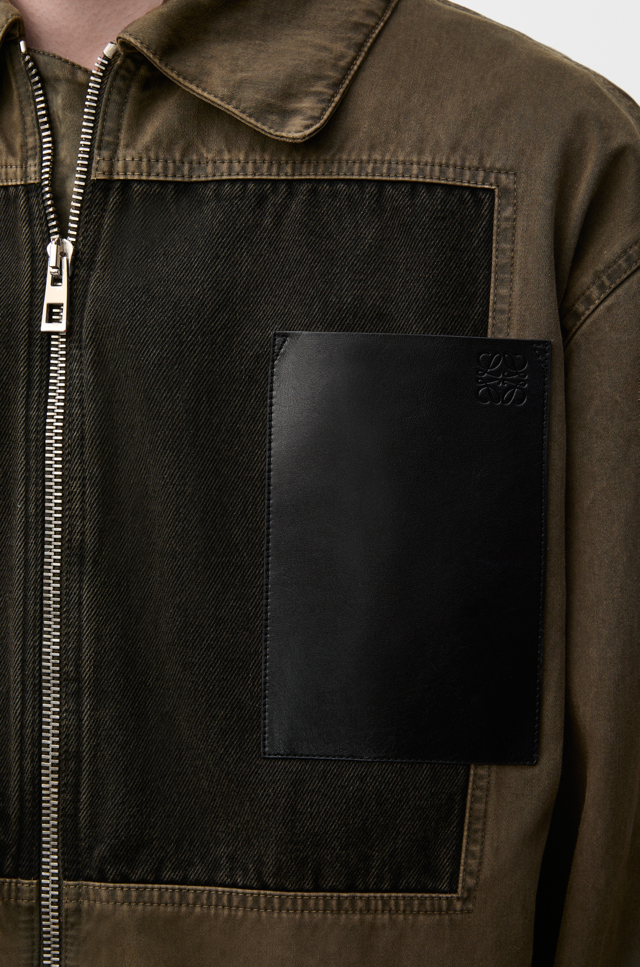 LOEWE ジャケット（コットン） カーキグリーン