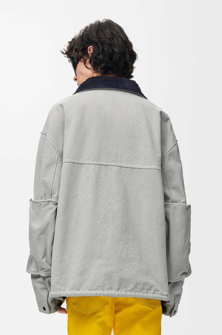 LOEWE Jacket in cotton Grey