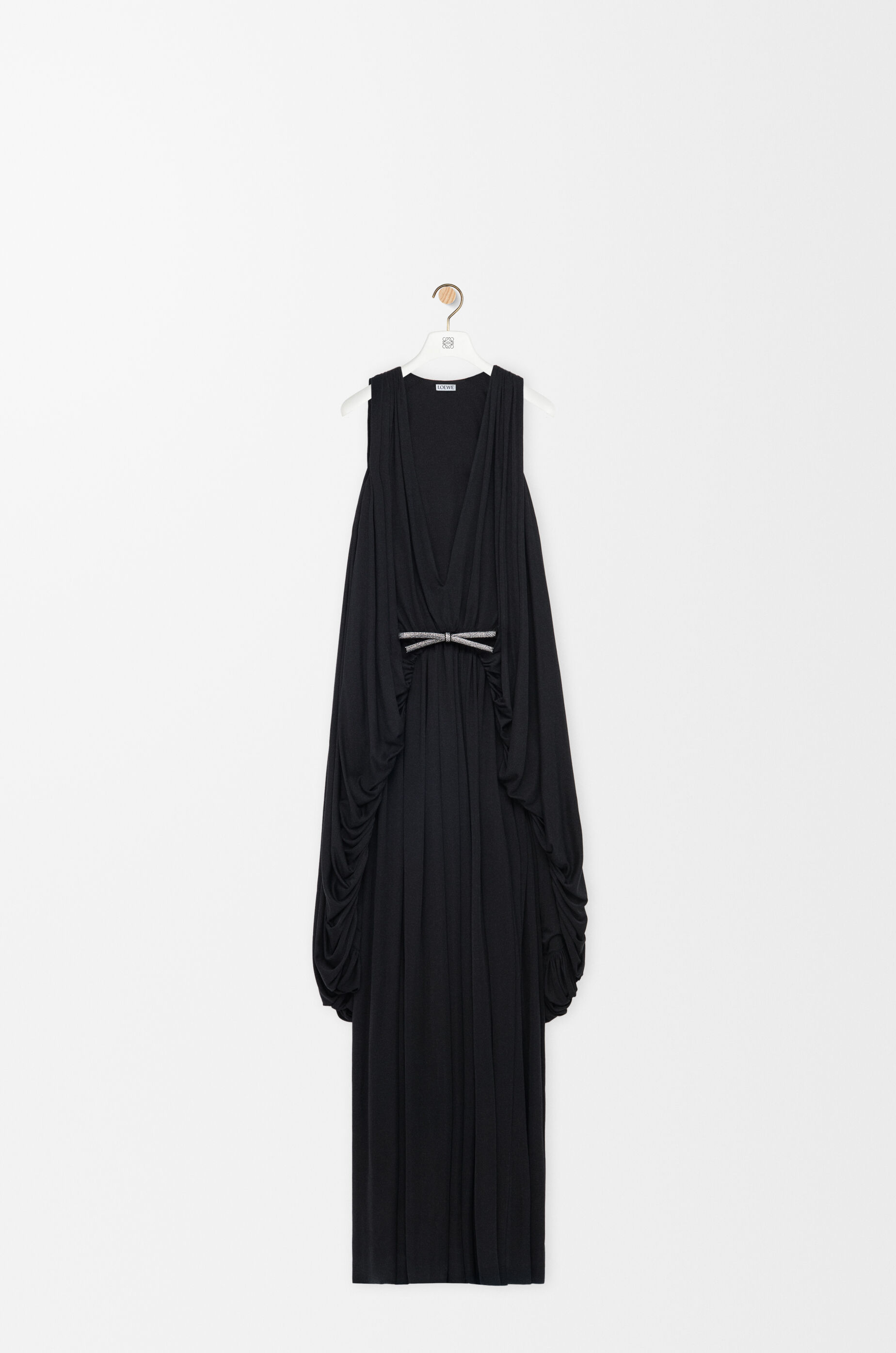新作☆LOEWE スリットネック コットン ラップドレス S616Y09XB4 S616Y09XB4_8727_1F.jpg?sw=512&