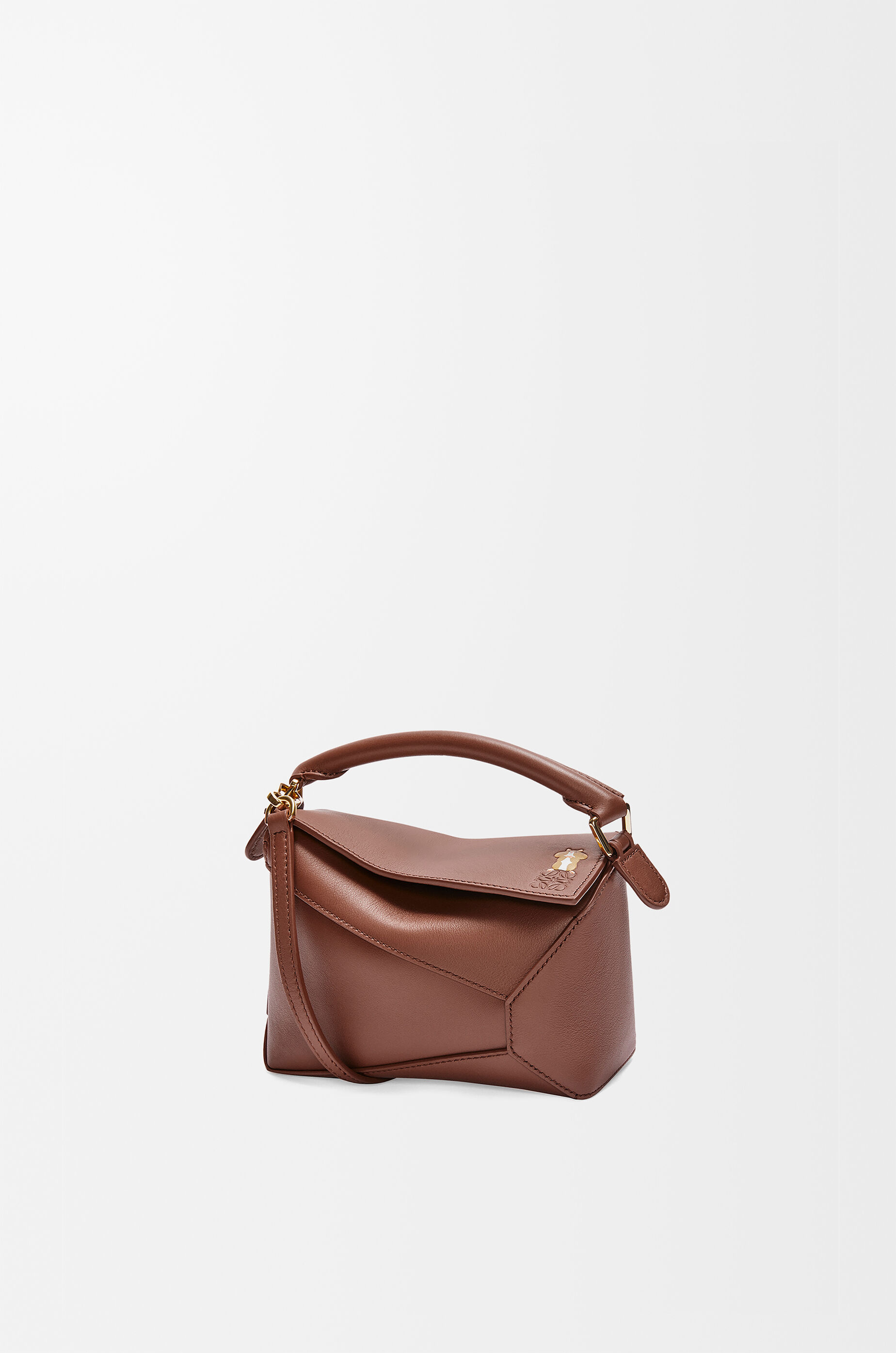 パーティを彩るご馳走や ハムスター パズルバッグ ミニ（ナパカーフ） ハバナ - LOEWE ウエストポーチ