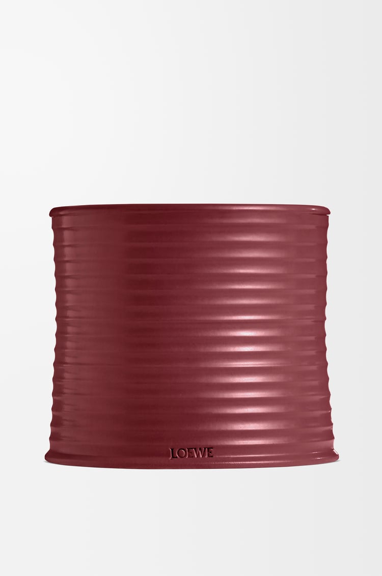 LOEWE Large Beetroot candle Magenta