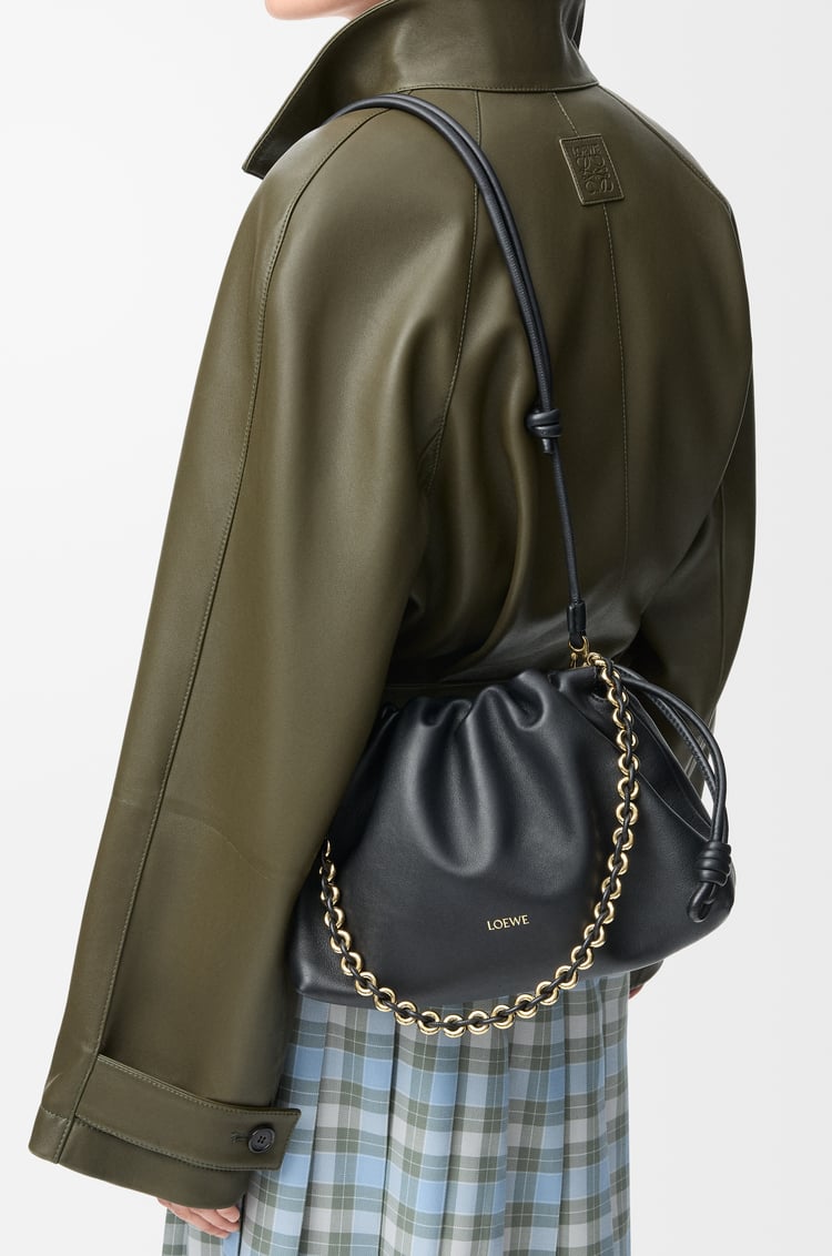 LOEWE フラメンコパース（メローナパラム） ブラック