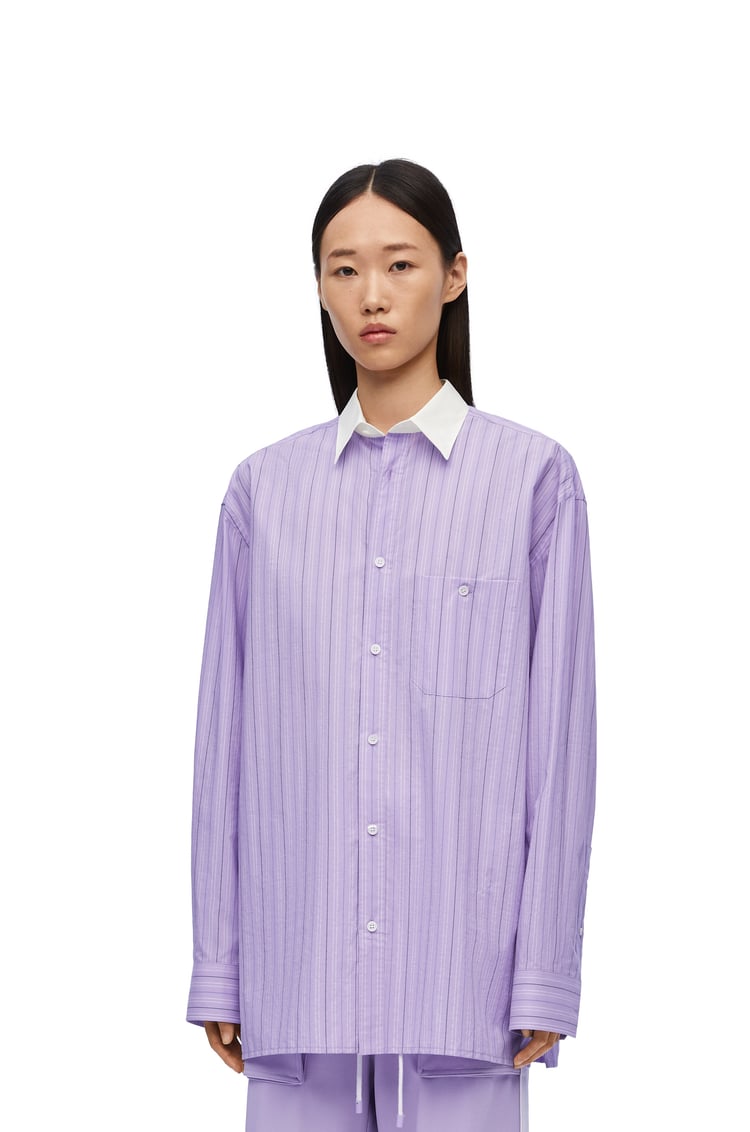 LOEWE Shirt in cotton Baby Lilac