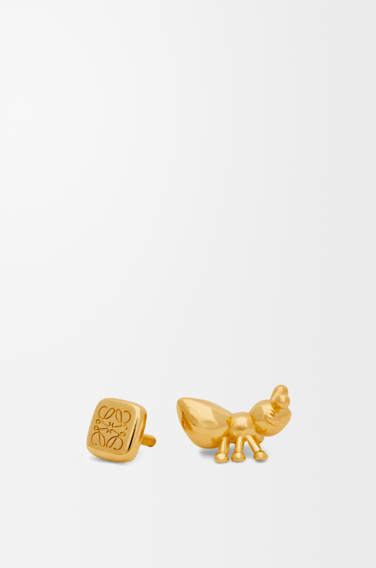 LOEWE Ant pin in brass Gold