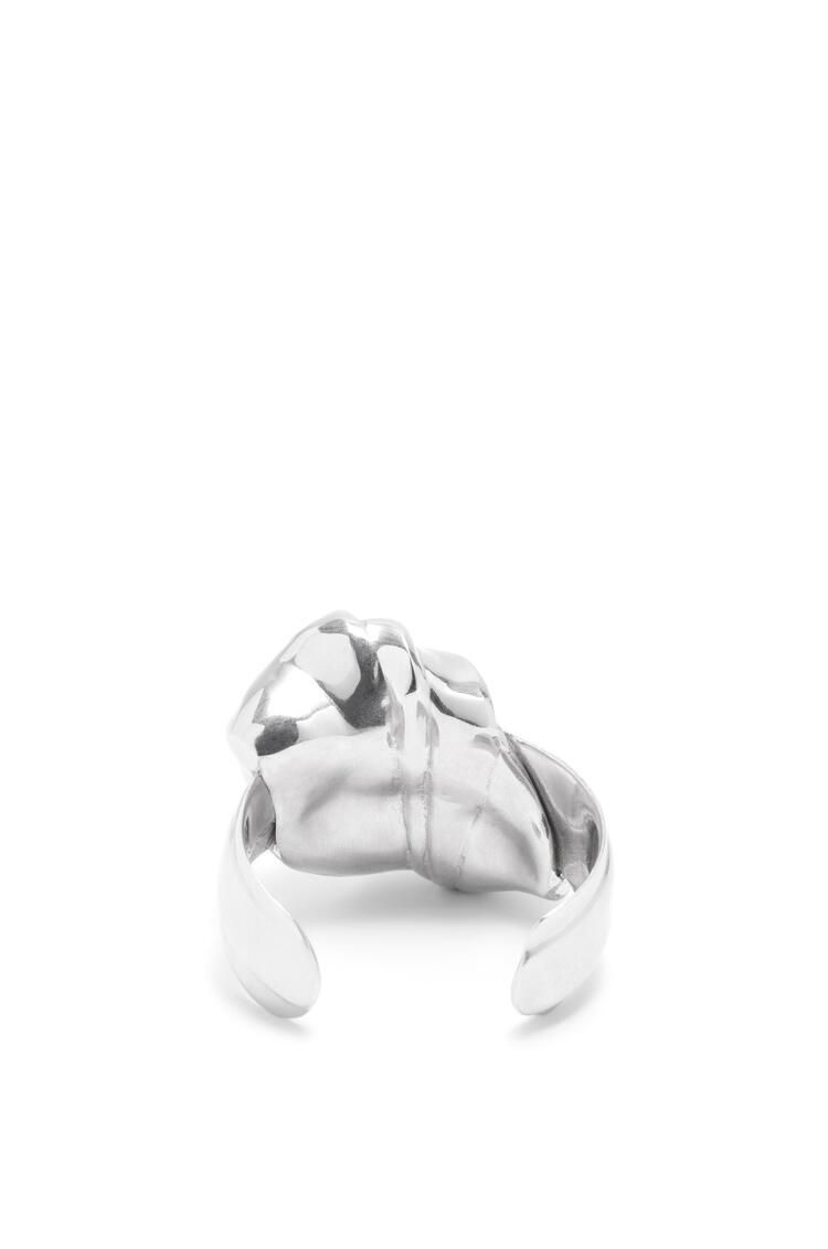 LOEWE Nappa knot large cuff in sterling silver Silver pdp_rd