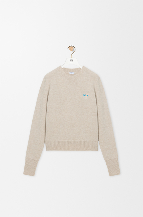 LOEWE Sweater in wool Beige