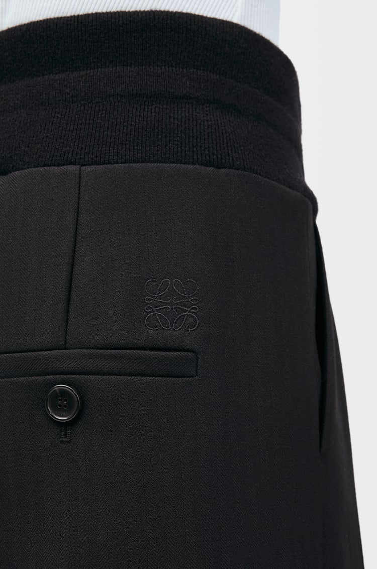 LOEWE Trousers in wool Black