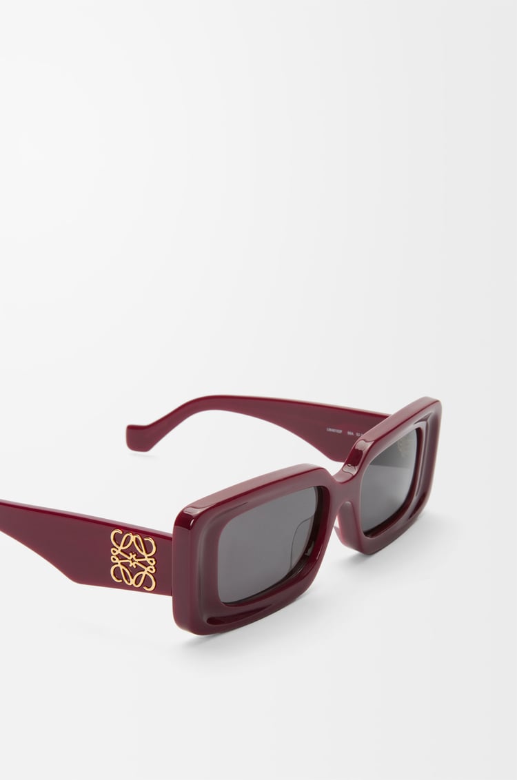 LOEWE Rectangular sunglasses Burgundy