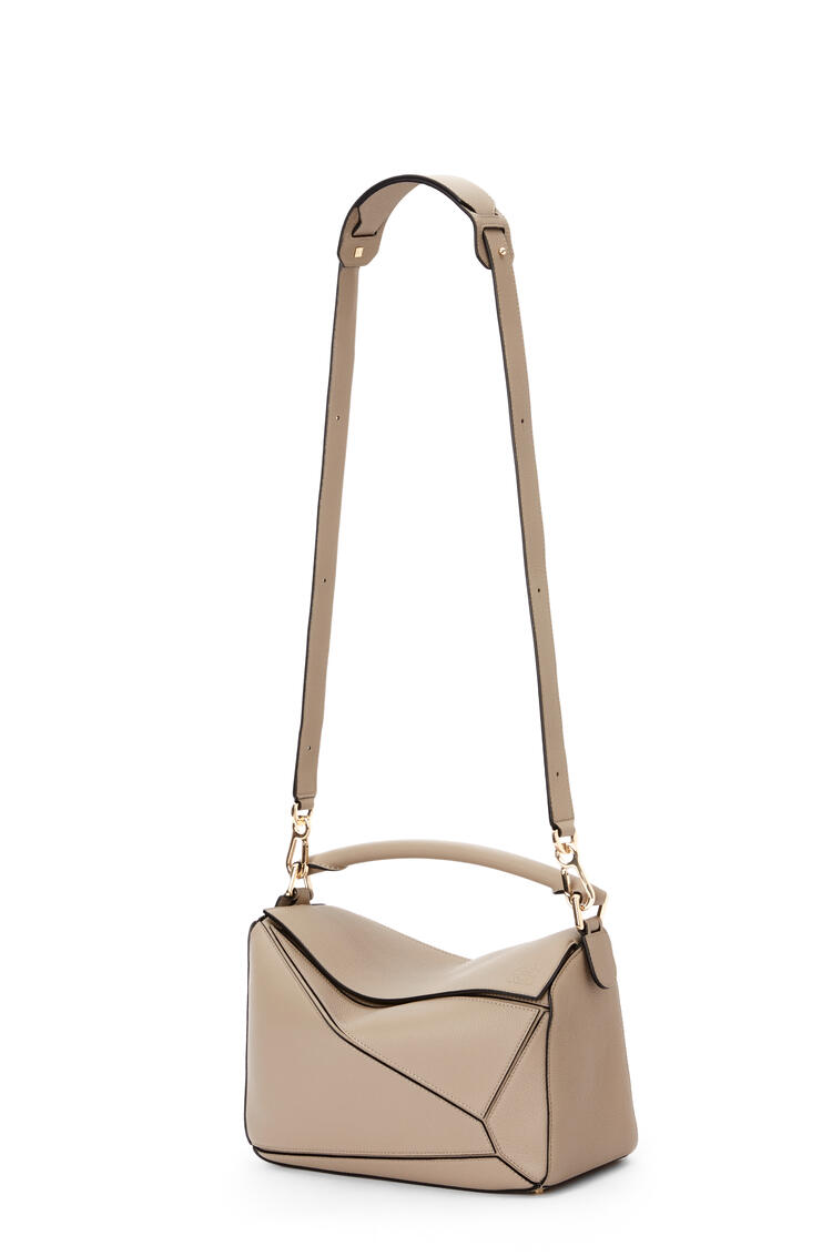 LOEWE Puzzle bag in soft grained calfskin Sand