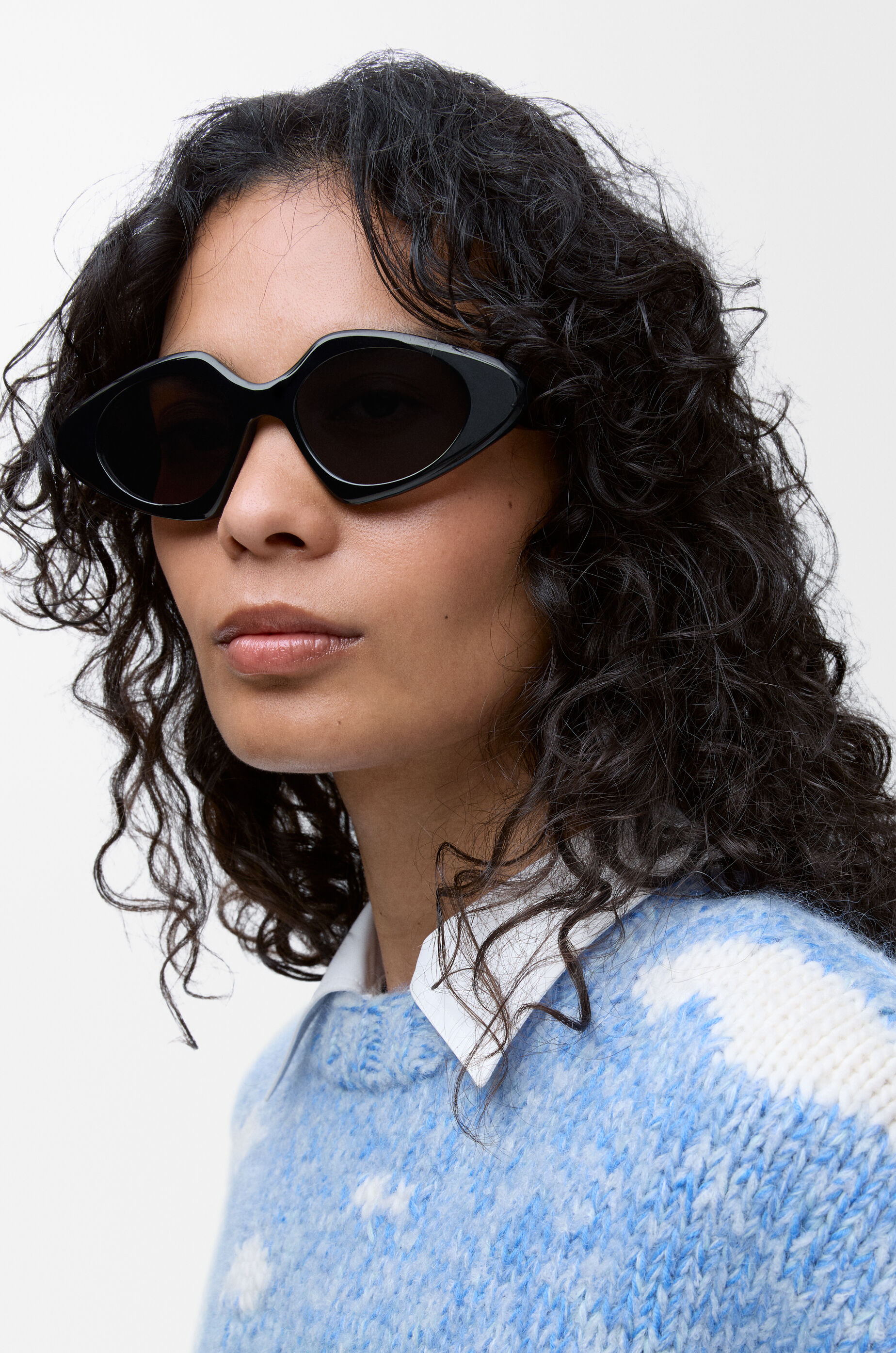 Triangle Slim sunglasses Black - LOEWE USA Official Website