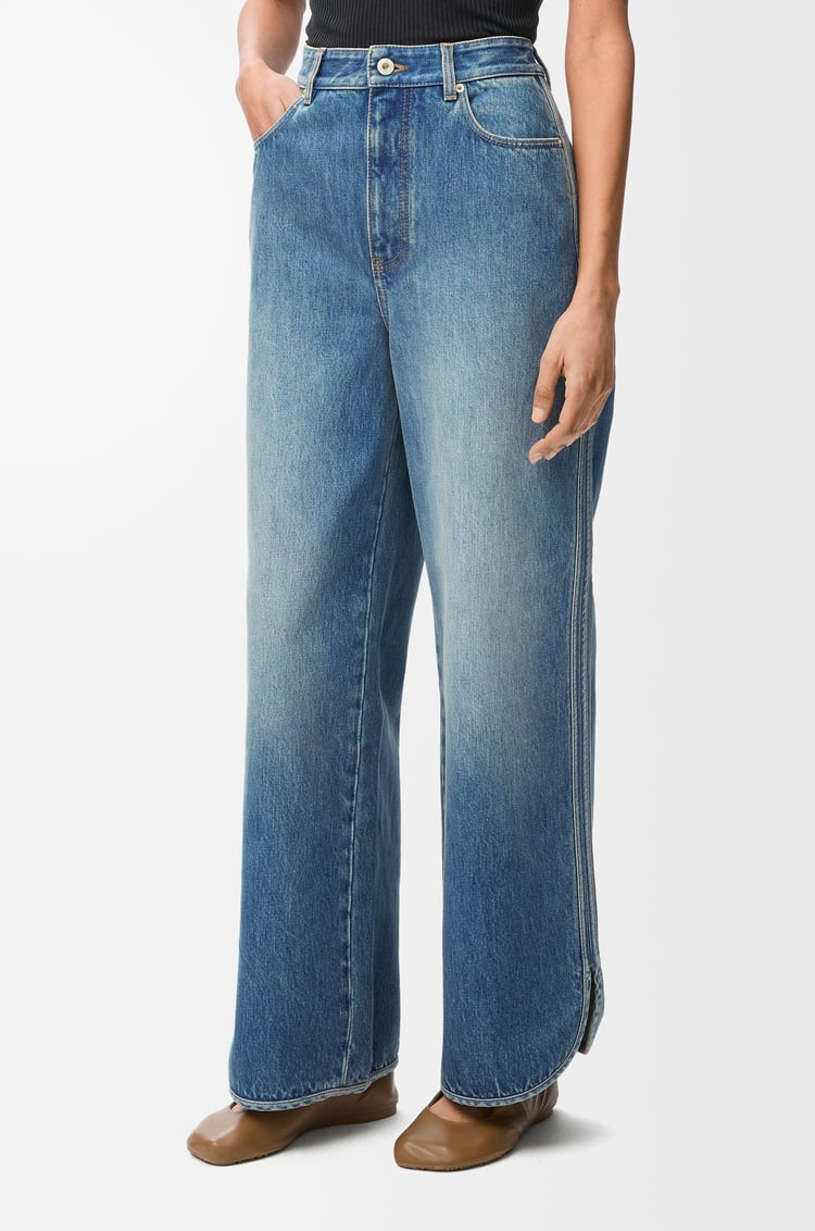LOEWE 单宁布牛仔裤 牛仔蓝