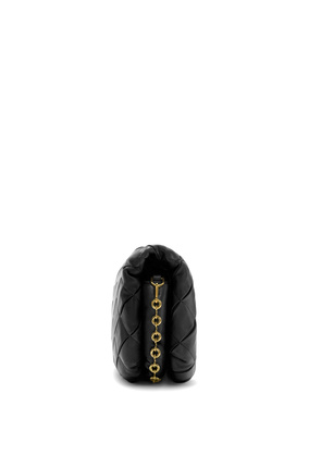 LOEWE Bolso Goya Puffer en piel napa de cordero plisada Negro