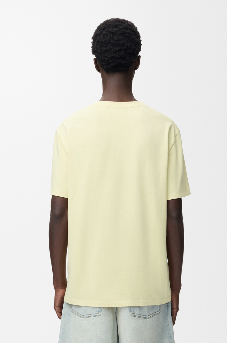 LOEWE Relaxed fit T-shirt in cotton Light Yellow