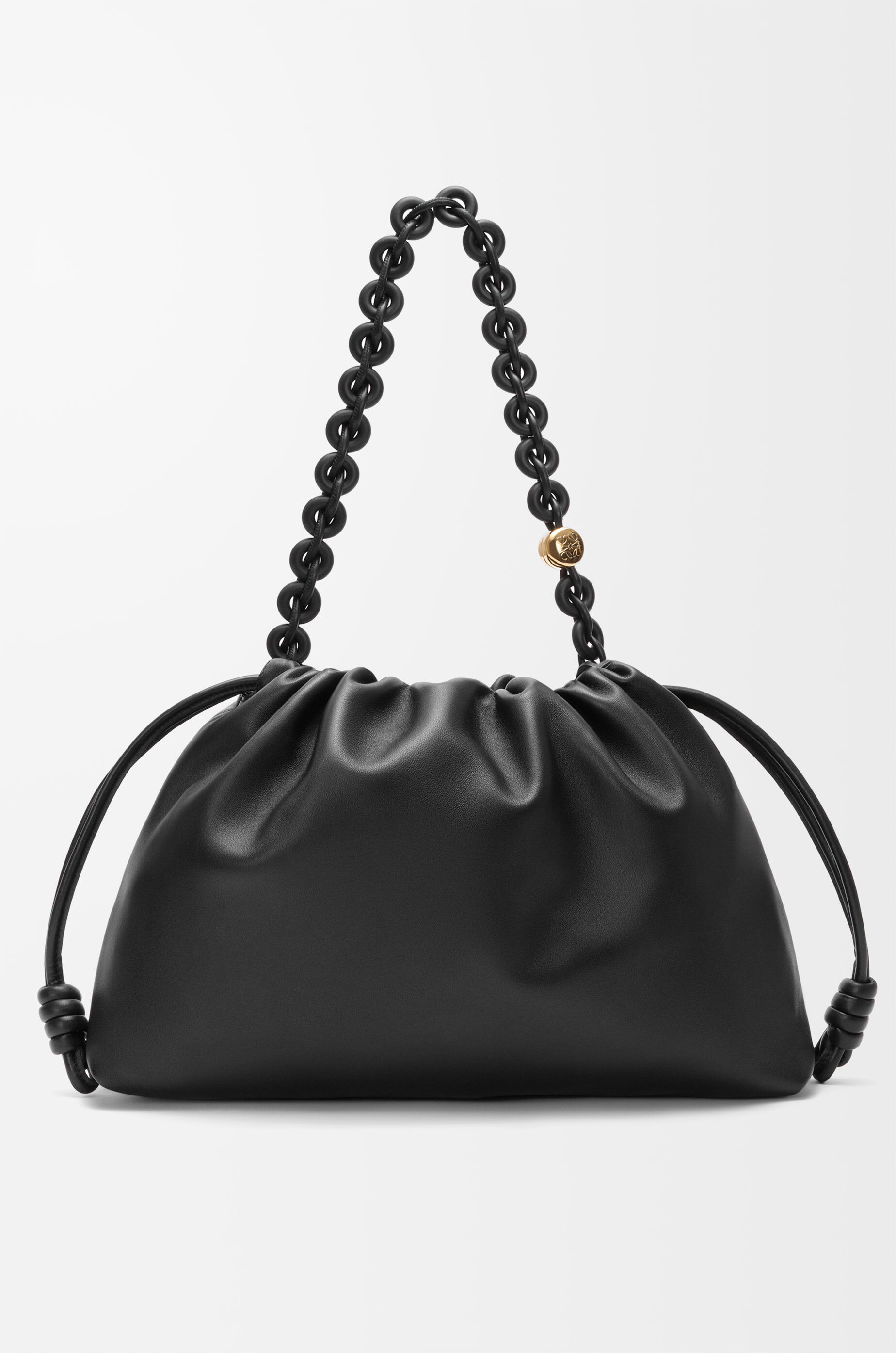 フラメンコパース ラージ（メローナパラム） ブラック - LOEWE