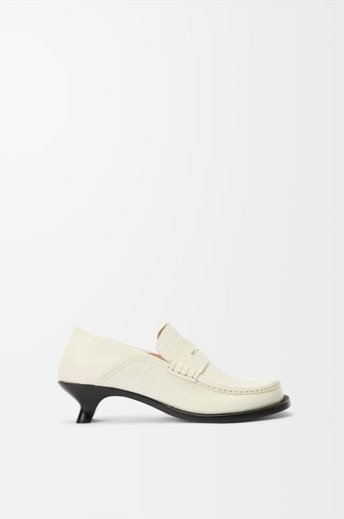 LOEWE Campo loafer in calfskin White