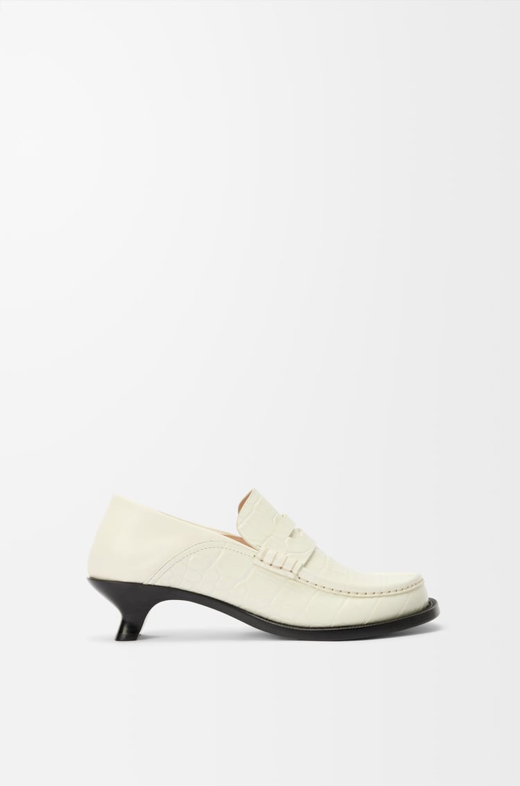 LOEWE Campo loafer in calfskin White