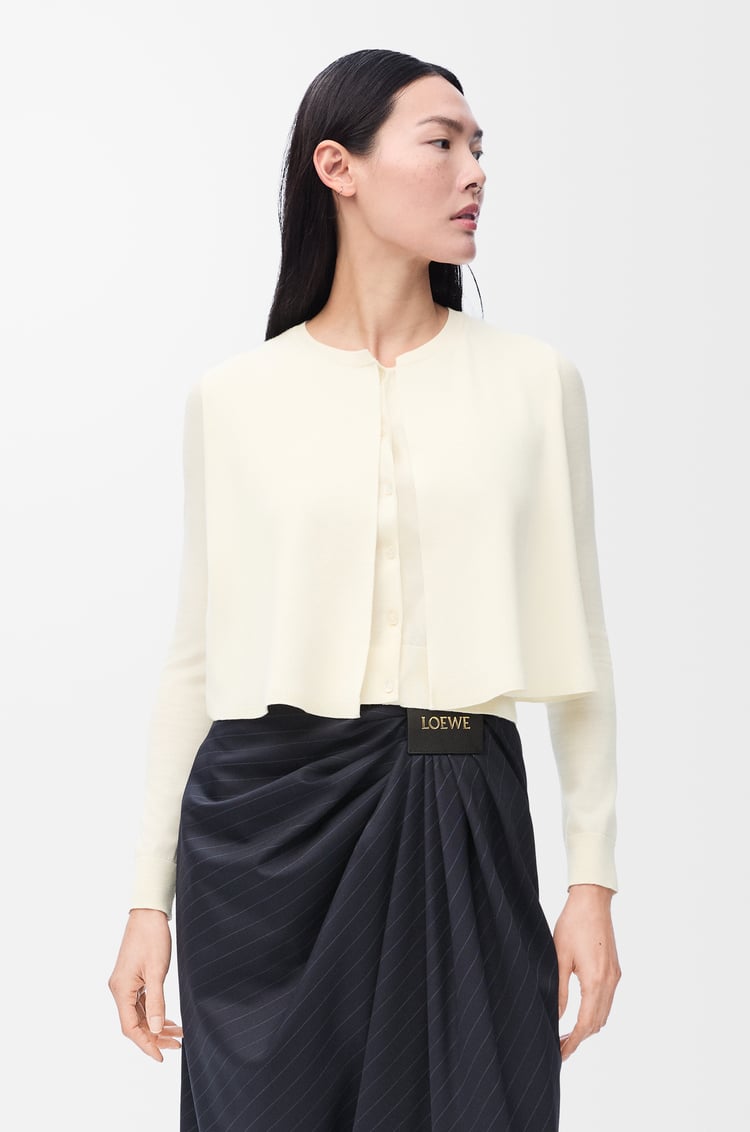 LOEWE Cardigan in wool White