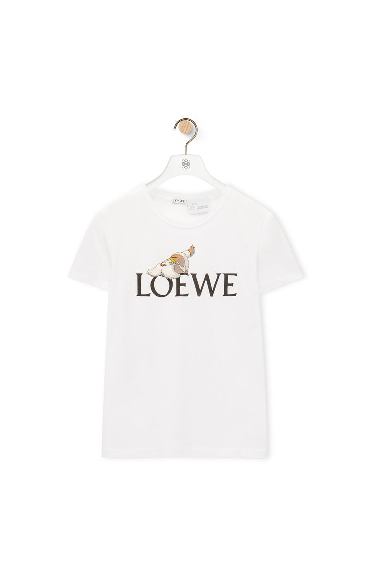 LOEWE Heen LOEWE T-shirt in cotton White