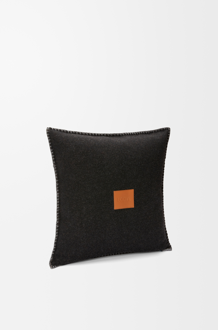 LOEWE Cojín Submarine en lana Multicolor