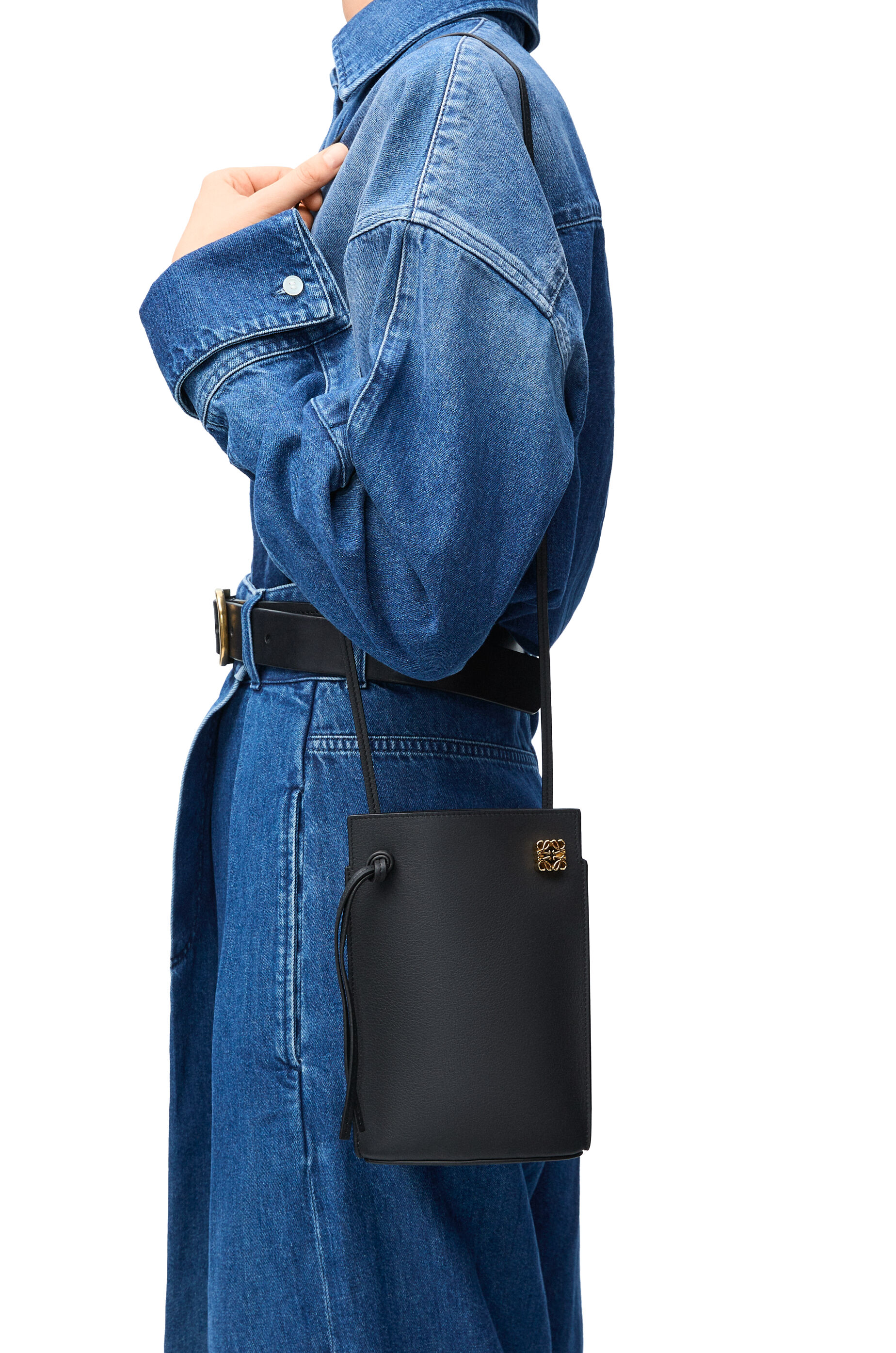 Dice pocket in classic calfskin Black - LOEWE