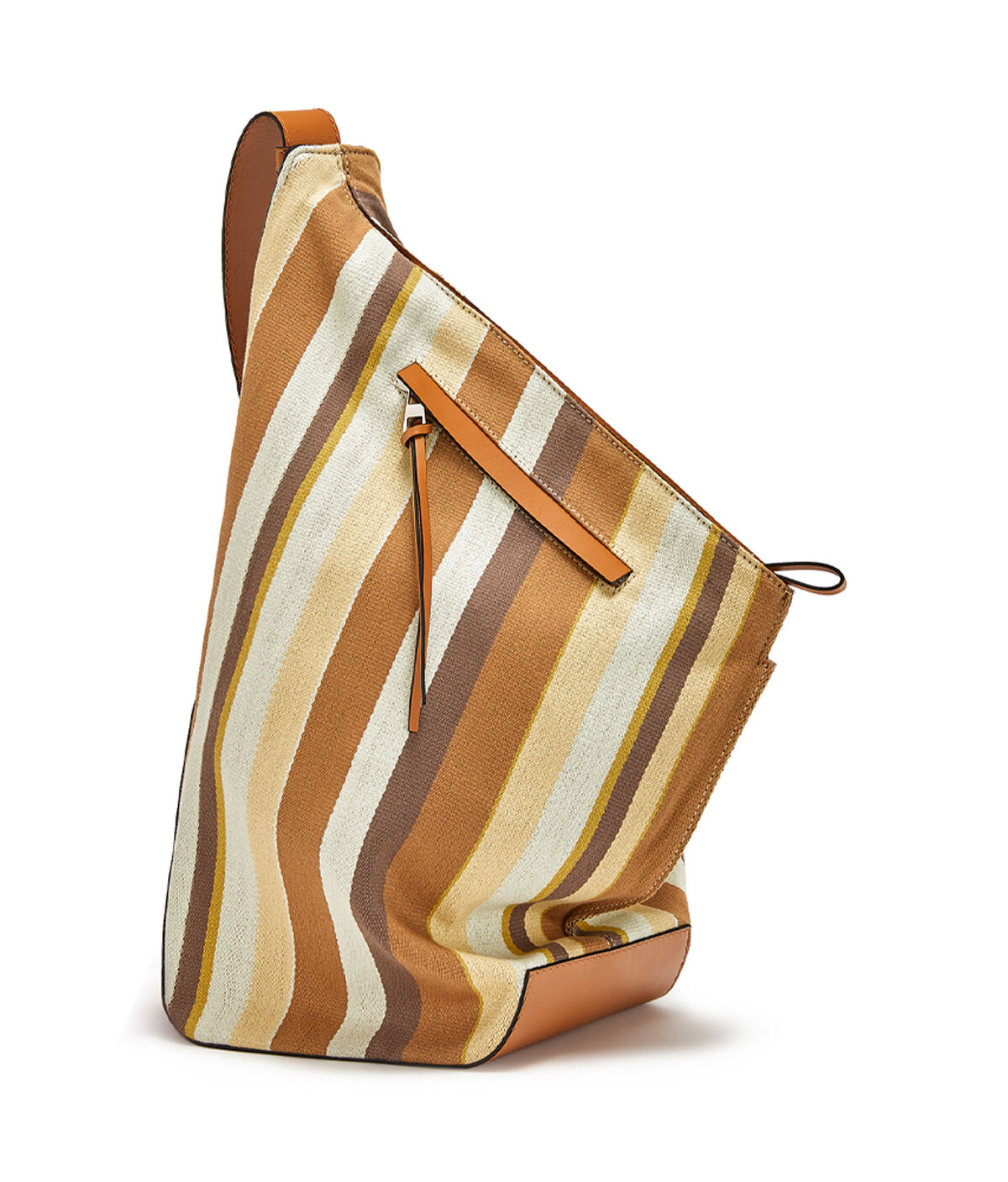 Anton Stripes Small Backpack Honey/Multicolor - LOEWE