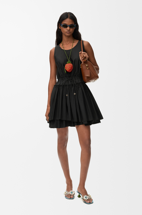 LOEWE Dress in cotton Black