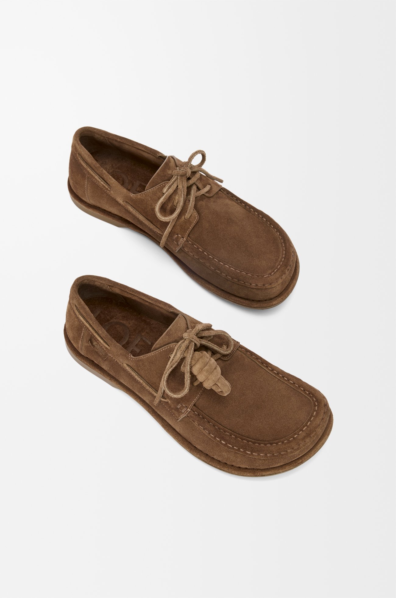 LOEWE Náutico Campo en piel de ternera Marrón