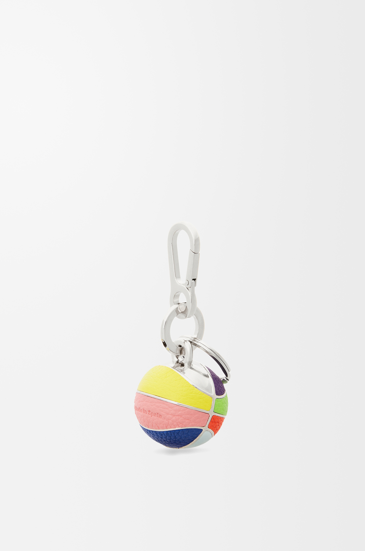 LOEWE バスケットボール チャーム（カーフ&メタル） マルチカラー