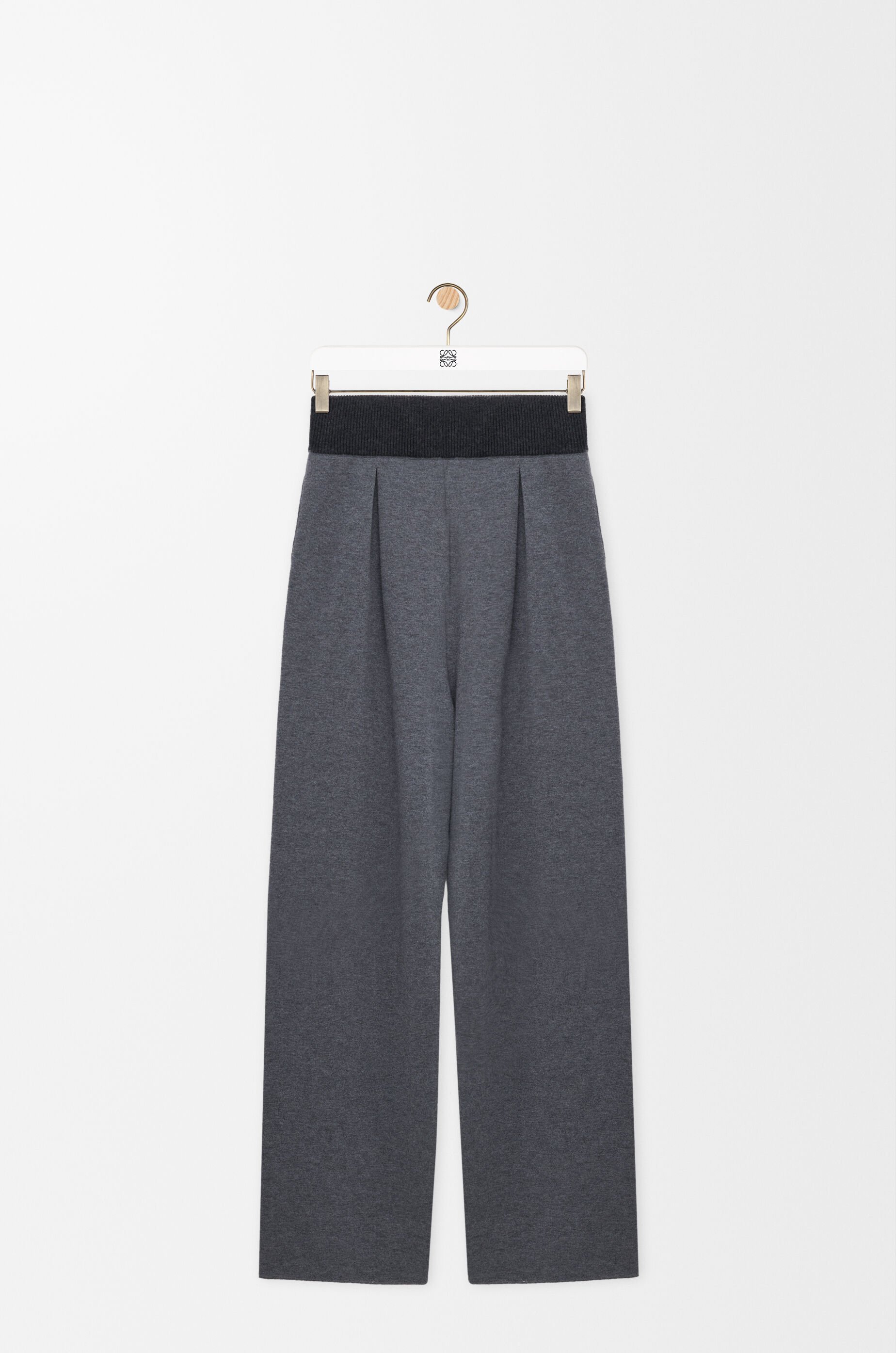 トラウザーズ（ウール） グレー - LOEWE