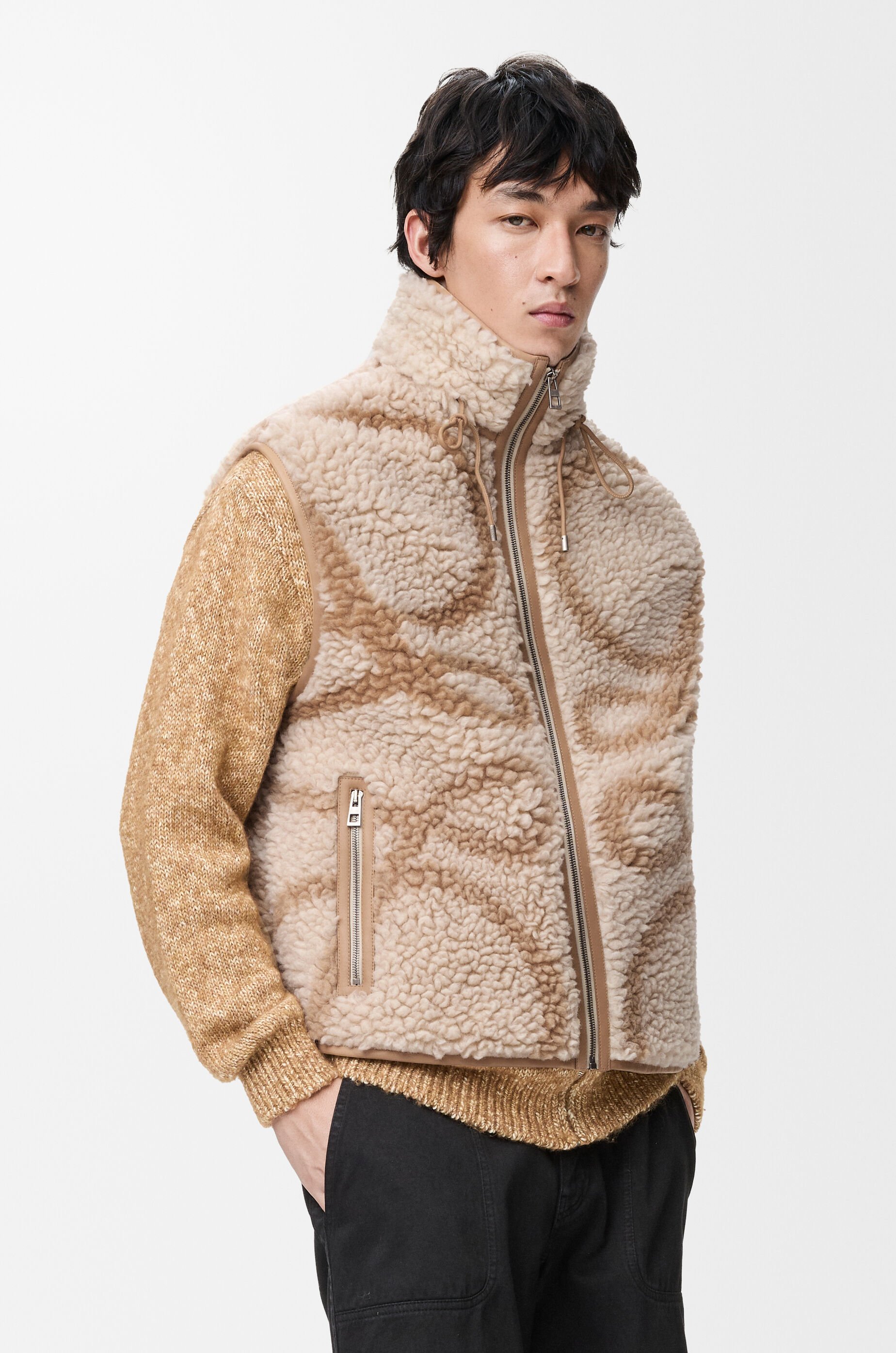 ベスト（ウールブレンド） ベージュ - LOEWE