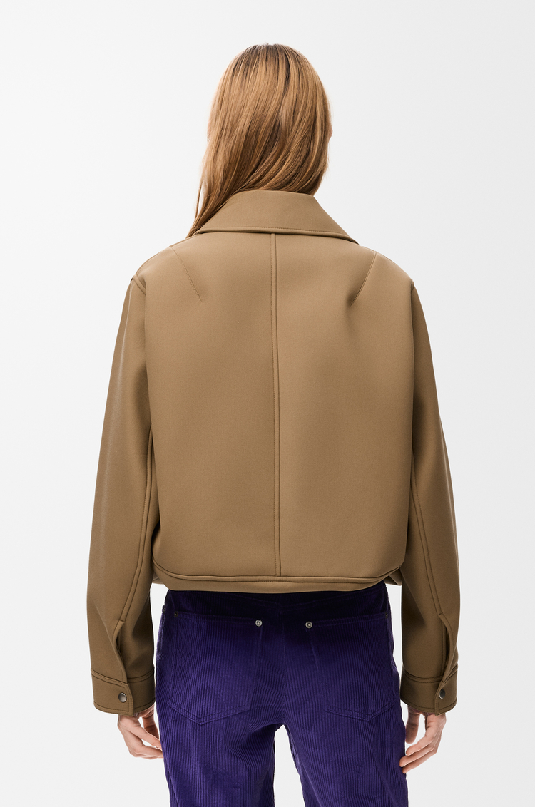 LOEWE Chaqueta en algodón Beige